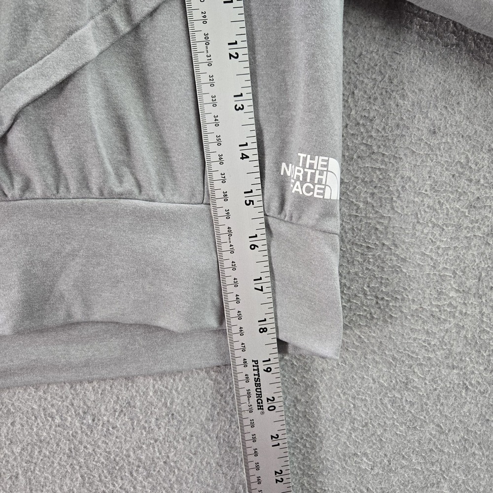 The North Face Women Sweatshirt S Gray Nylon Polyester Flashdry - Picture 7 of 11